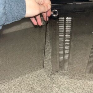 Macbook Air 13 Inch Screen Clear Case Only. Clear plastic hard shell.